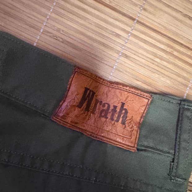 WRATH 뤠쓰 일본 통팬츠 올리브 바지 32