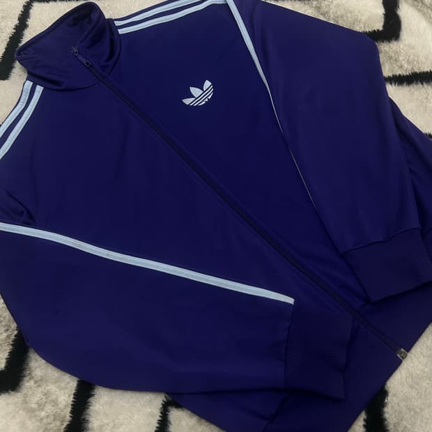 [XL]아디다스 파이어버드 져지/퍼플블루