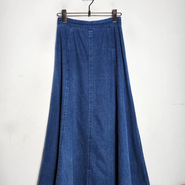 시스터진도쿄 데님 롱 스커트