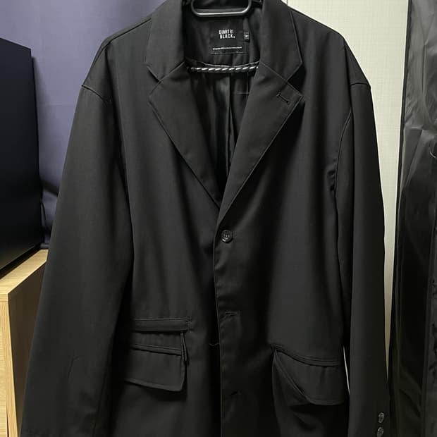 디미트리블랙 T/R 컴포트 캐주얼 수트 셋업 블랙