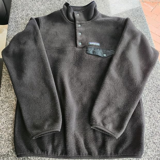 10s 파타고니아 신칠라 스냅-T 블랙/블랙