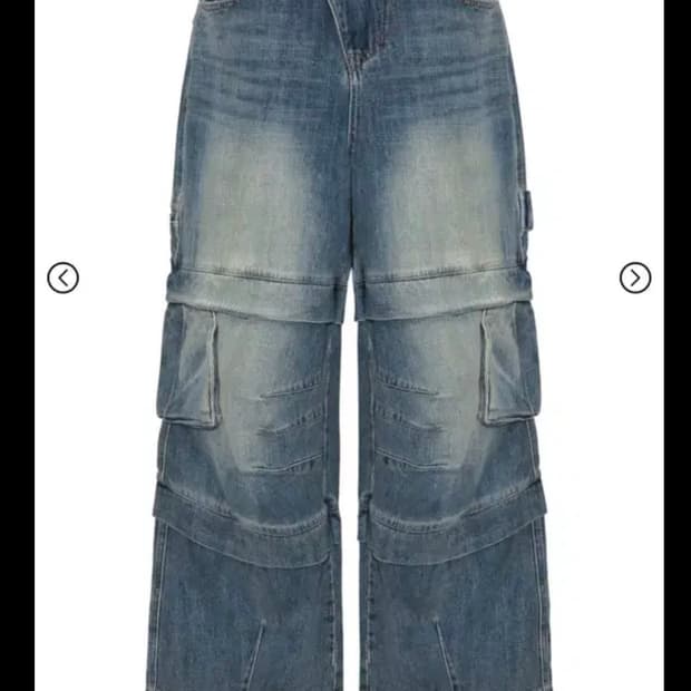 카미엔 타이탄 데님 배기팬츠 2사이즈 판매