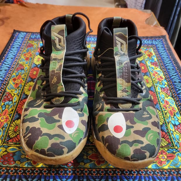 아디다스 × 베이프  데임4