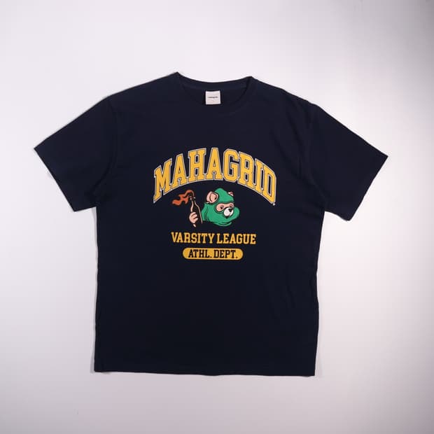 마하그리드 프린팅 반팔티셔츠 B730