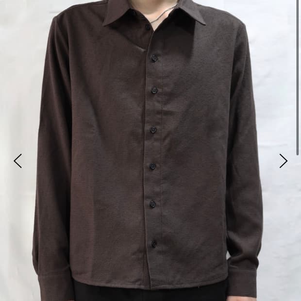 Seim tailored shirt (brown) 1사이즈