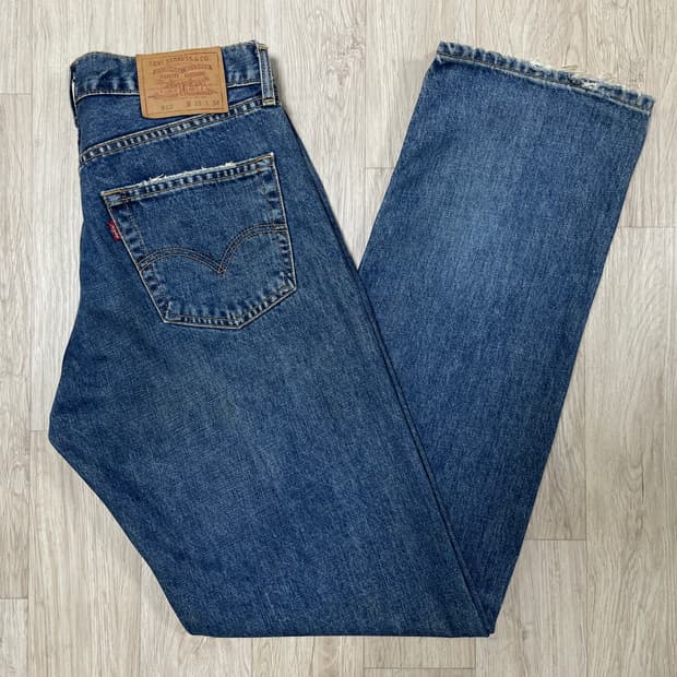 32) 90's 리바이스 재팬 512 워싱 데님팬츠(RRL&LVC&폴로)