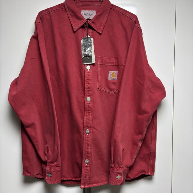 [L] 칼하트 조지셔츠 자켓