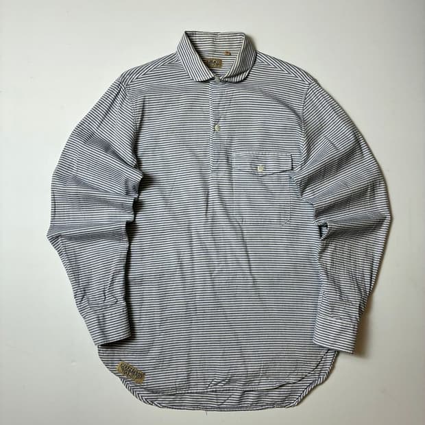 구즈베리 재팬 아메카지 코튼 하프 셔츠 PN8463