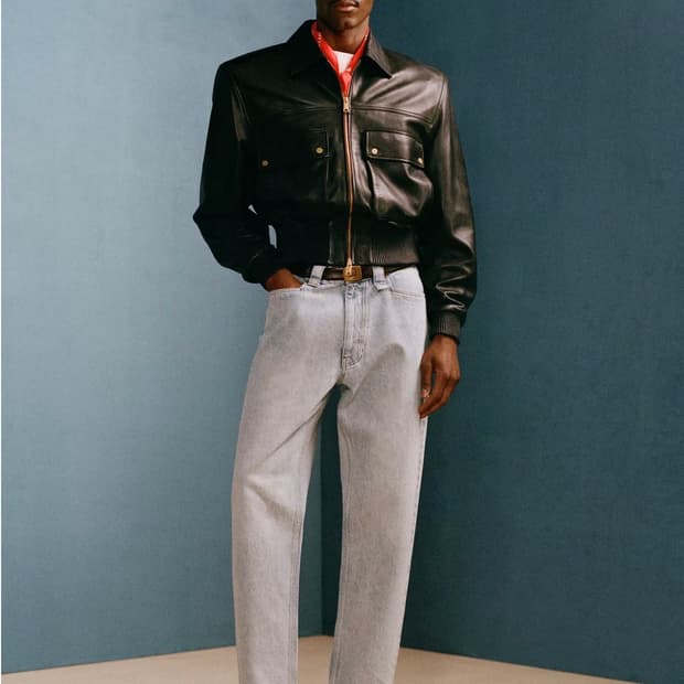 Zara x Chavarria 자라 크롭 레더 XL