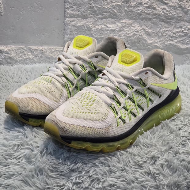 5q-23:나이키 에어맥스 2014 화이트 라임 (24.5cm)