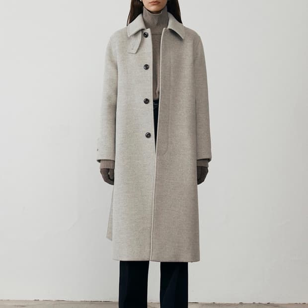 던스트 벨티드 울 맥코트 오트밀 s