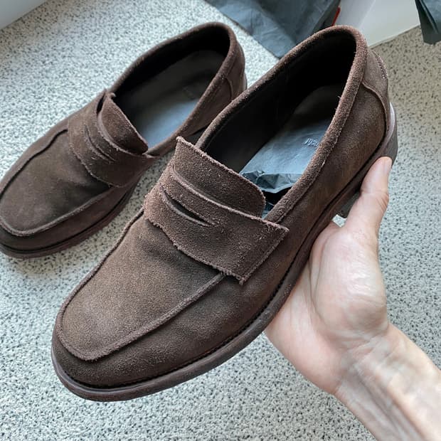 킨치 810 스웨이드 브라운 로퍼 275