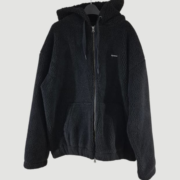 커버낫 뽀글이 기모 후드점퍼