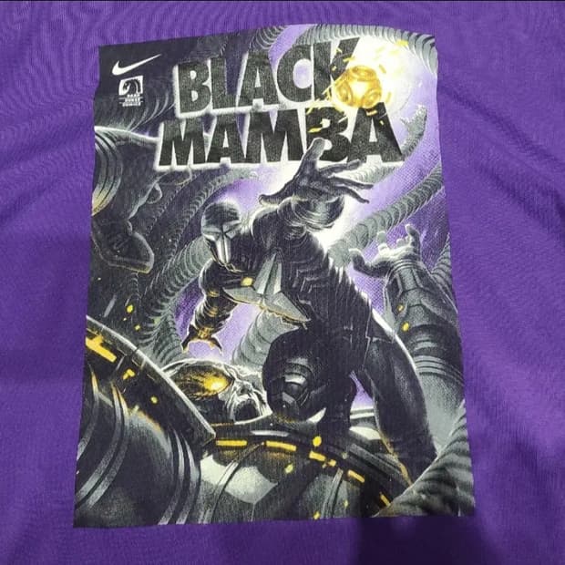 2014 나이키 코비브라이언트 블랙맘바 반팔티셔츠