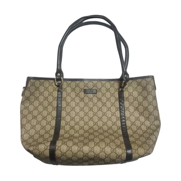 구찌 GG 수프림 캔버스 토트백