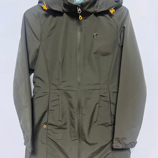 네파 여성 트리니티 방풍 자켓 카키색