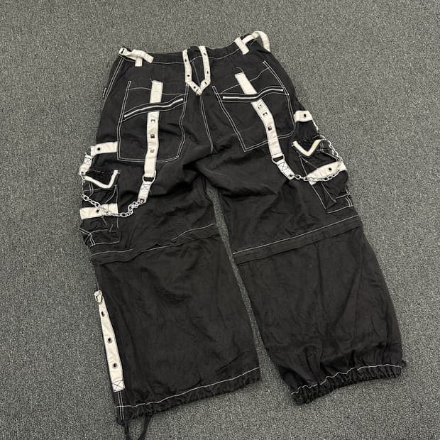 XL) TRIPP NYC 와이드 체인 팬츠