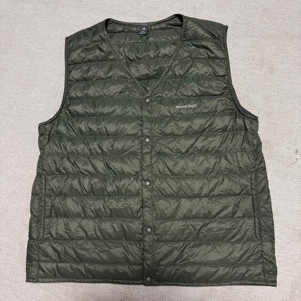 몽벨 EX800 수페리어 경량 패딩조끼