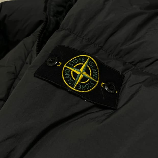 매장판 스톤아일랜드 크링클랩스 롱패딩 s