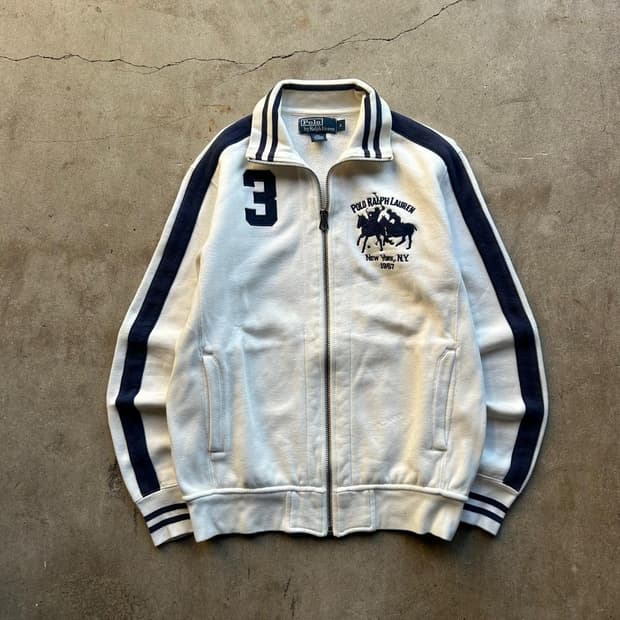 90s 폴로 랄프 로렌 집업 자켓 S
