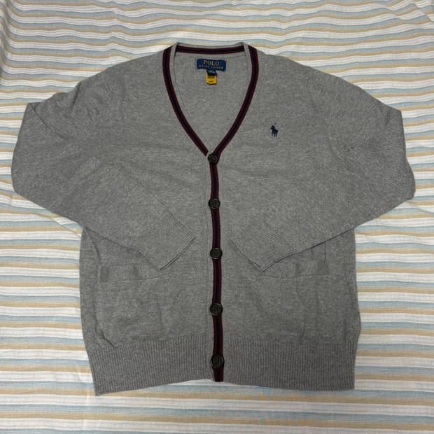 Polo Ralph Lauren 남아 주니어 크리켓 피마 가디건 M