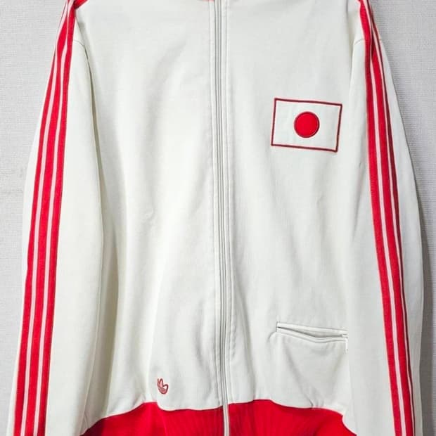 아디다스 일본 일장기 제팬 트랙탑 저지 져지집업 100~105 /L~XL