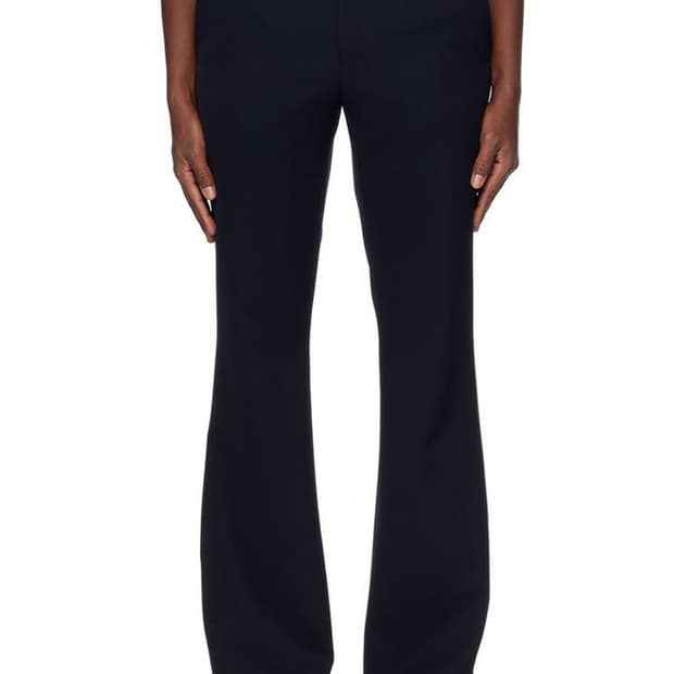 우영미 사이드 슬릿 플레어 부츠컷 팬츠 팝니다 솔리드옴므 타임옴므