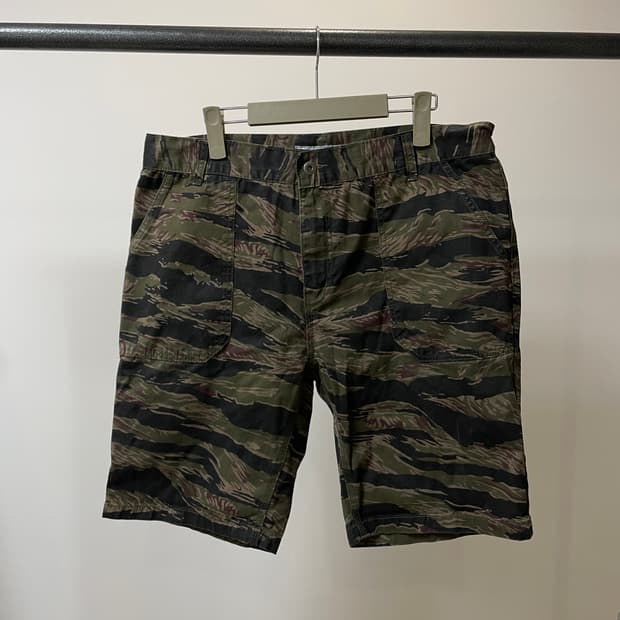 (XL) 프리즘웍스 타이거 카모 숏 반바지