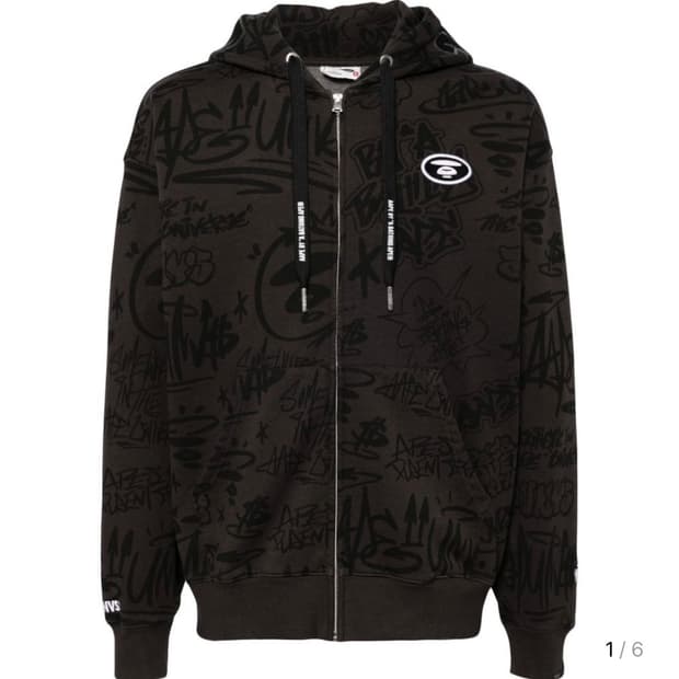 베이프 에이프 후드집업