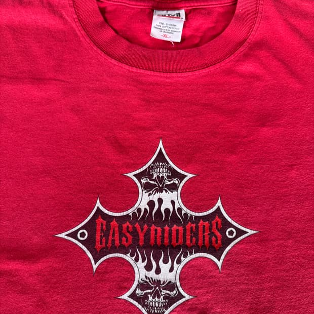 빈티지 이지 라이더 셔츠 XL