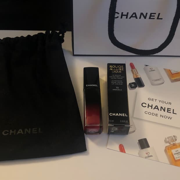 [무료배송] 샤넬 루쥬 알뤼르 라끄 70 이모빌