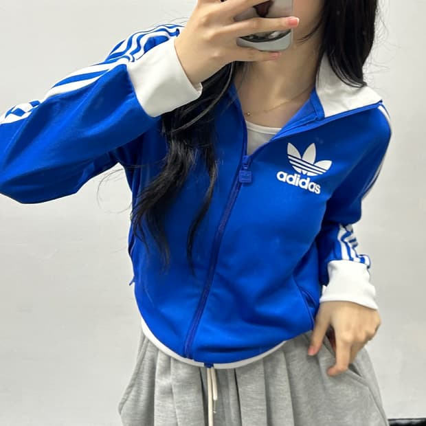 아디다스 신형 베켄바우어 흰파 포카리 트랙탑 희귀져지(M)