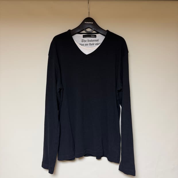 Vintage Layered V-Neck knit
