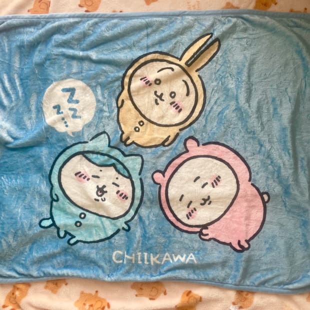 nagano 먼작귀 chiikawa 치이카와 담요 🩵
