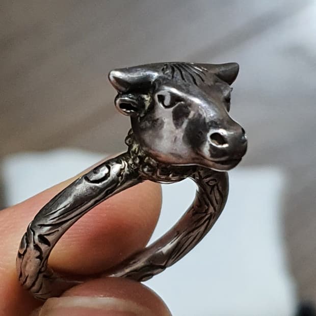 구찌 황소 반지 13 Gucci 버팔로 링