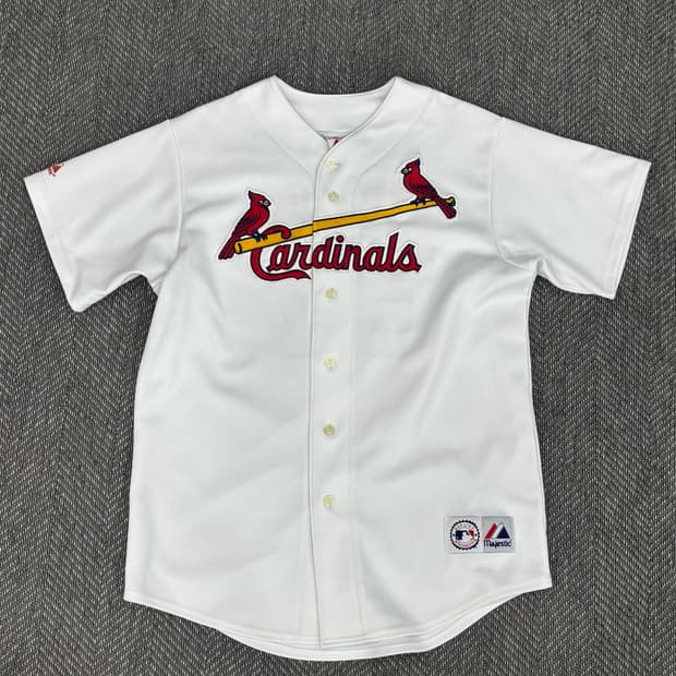 MLB 카디널스 세인트루이스 야구 유니폼 반팔져지