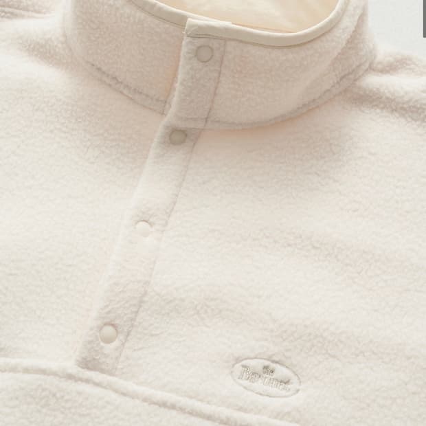 더바넷 Lappy Fleece Half-Snap Pullover