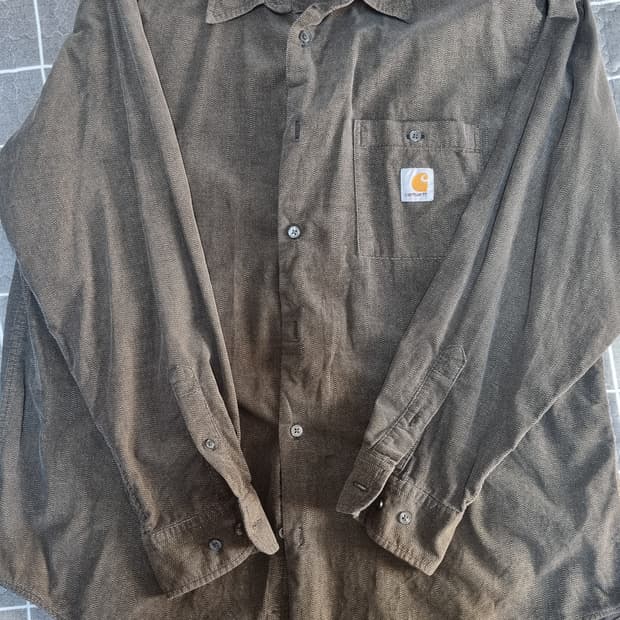 칼하트 헤링턴 코듀로이 셔츠 L 
