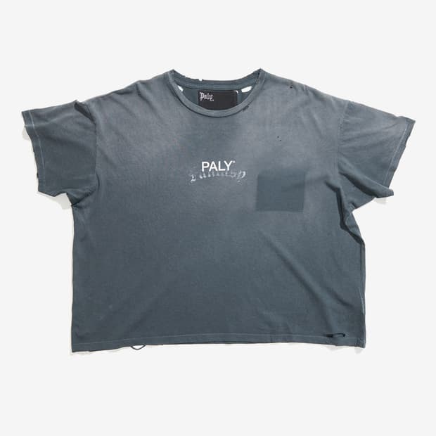 새상품) Paly 팔리할리우드 코어 로고티 L