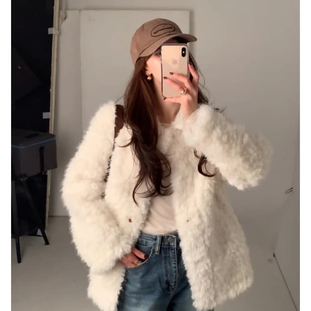 마이디르 초코무드 퍼자켓