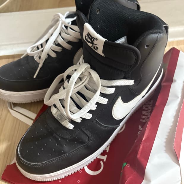 나이키 에어 포스1 하이 검흰 Nike Air Force 1 High