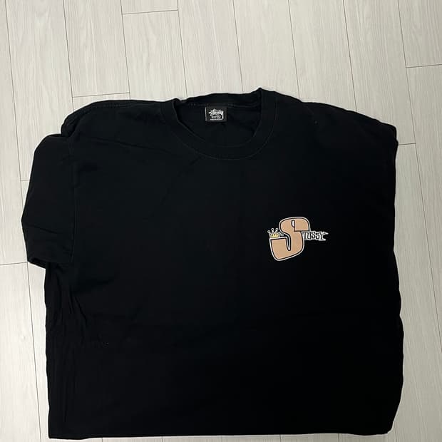 스투시 크라운 반팔 XL