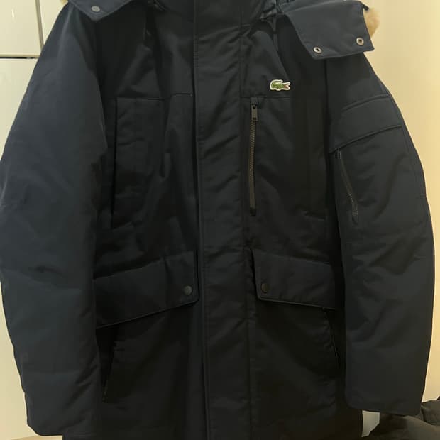라코스테 패딩야상점퍼 100-105