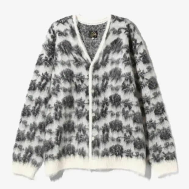 S)니들스 모헤어 가디건