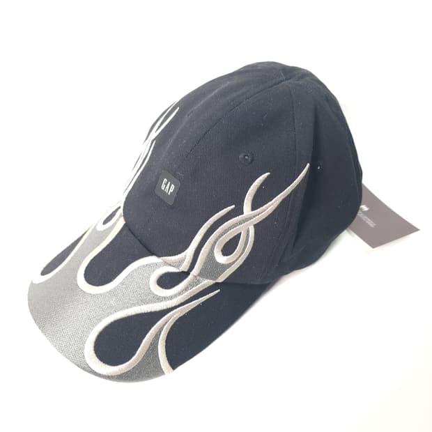 이지갭 엔지니어드 바이 발렌시아가 플레임 캡 블랙 OS