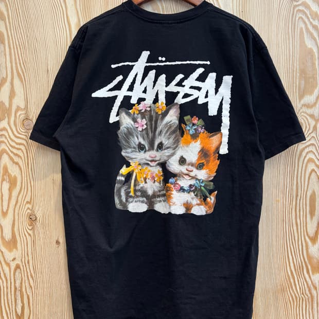 스투시 키튼 티셔츠