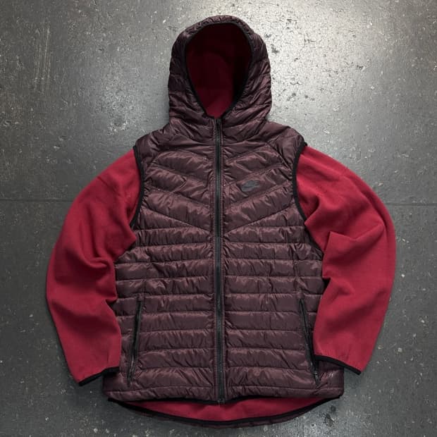 100 나이키 에어로로프트 윈드러너 리버시블 패딩 