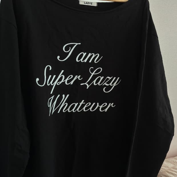 레이지지 오프숄더 롱슬리브 티셔츠