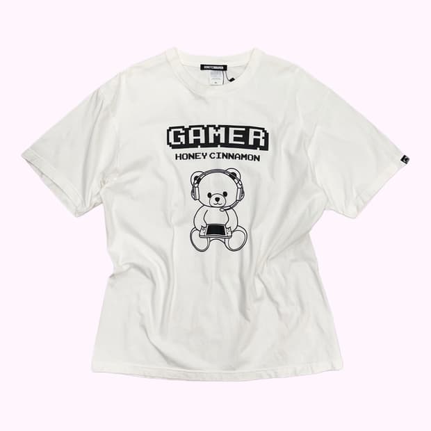 HONEY CINNAMON game bear printing t