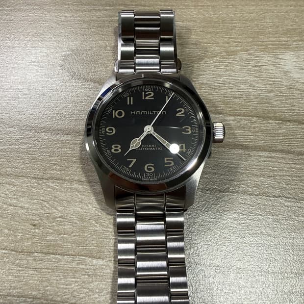 해밀턴 머피 38mm 가죽, 브레이슬릿